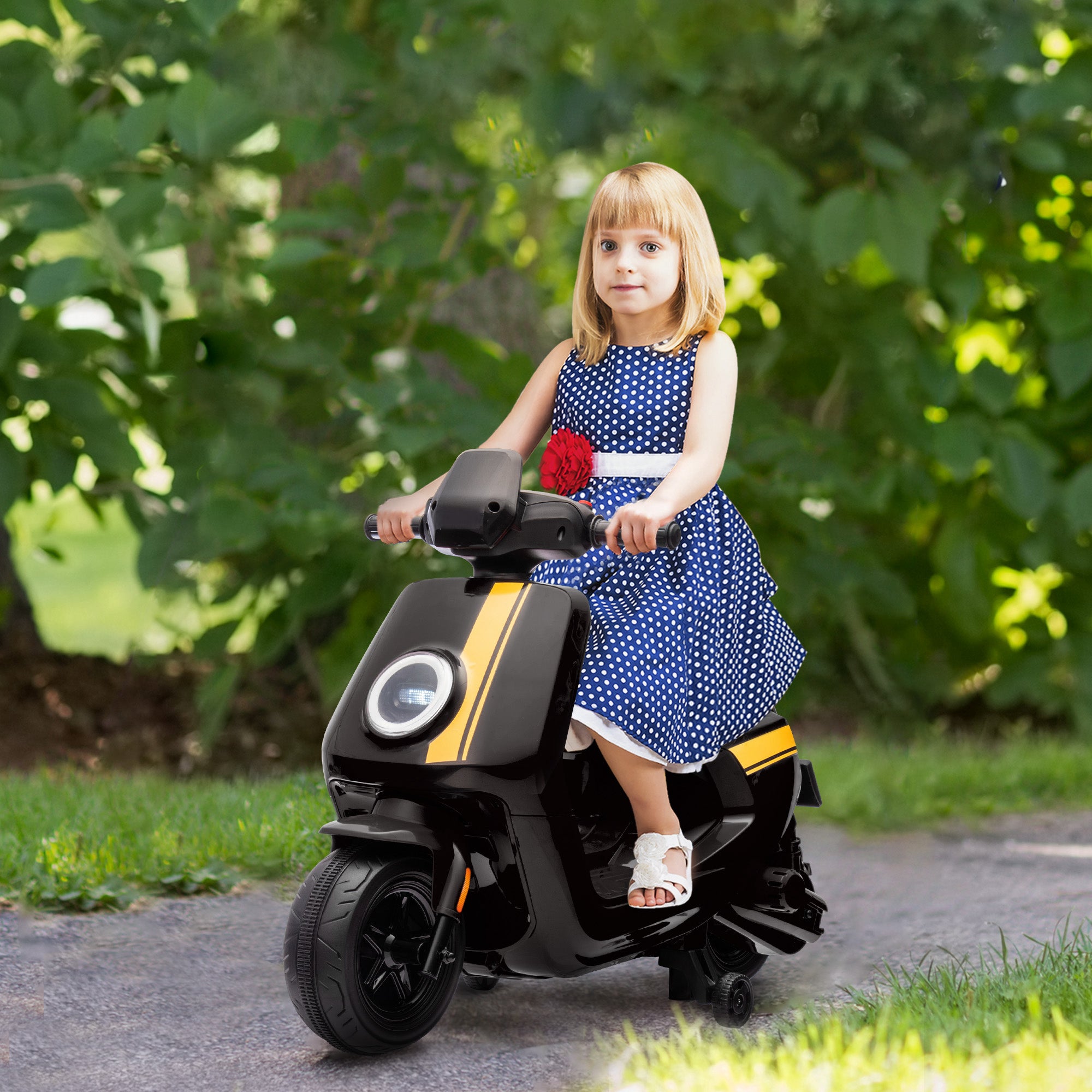 AIYAPLAY 6V Toddler Electric Motorbike